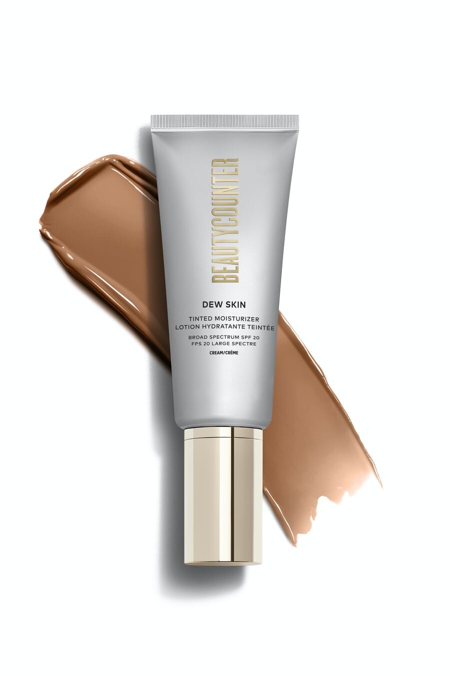 If you don’t want to wear something heavy this summer, try this sheer-coverage tinted moisturizer that helps even skin tone and has SPF 20 mineral sunscreen built in!